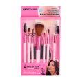 Meiyani - 7 Pieces Makeup Brush Set With Mirror. 