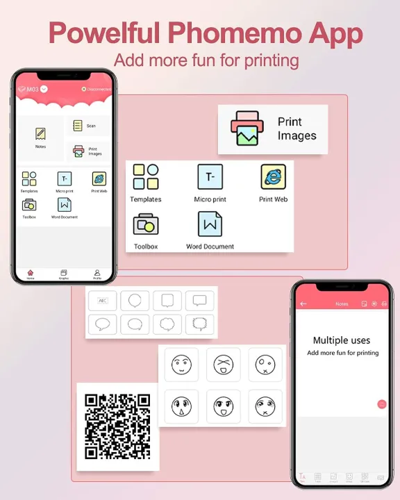 Portable%20Printer%20304dpi%20Thermal%20Printer%20Wireless%20Photo%20Printer%2080mm%20Paper%20For%20Home%20School%20-%20Image%206