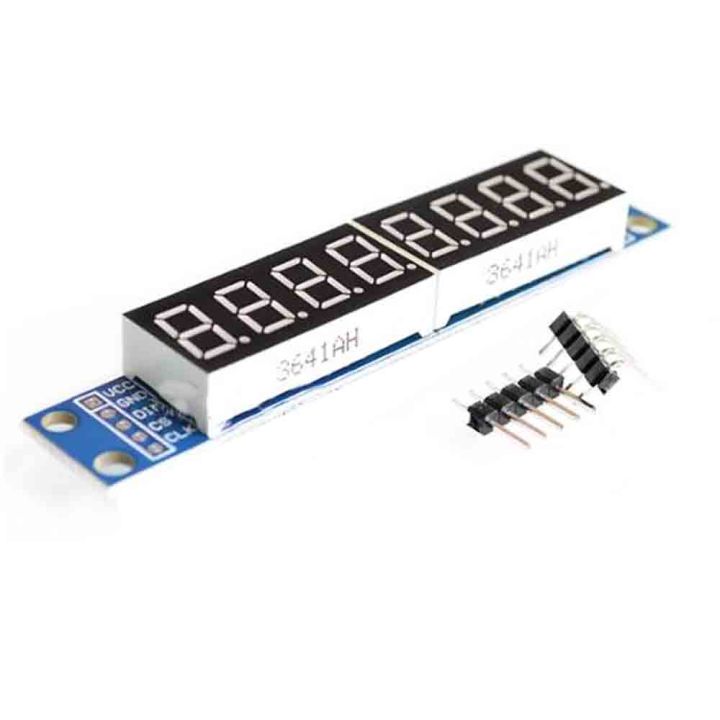 TM1637 4 Bits/TM1638/MAX7219 8 bit Digital LED Display Module 7 Segment ...