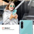 For OnePlus Nord CE 5G Back Cover Shockproof Transparent Soft TPU Silicone Protector Phone Case with Shock Absorption Bumper Corners. 