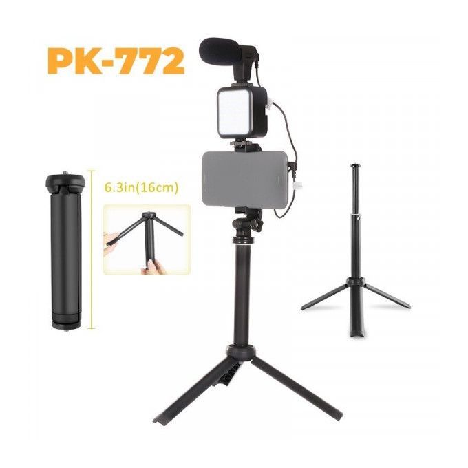 Plokama PK-772 Vlogging Set Video Recording Livestreaming Kit