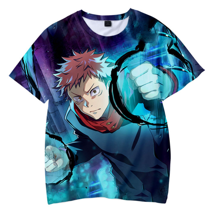 3D%20O-Neck%20Tshirt%20Men%20Women%20Anime%20Tshirt%20Summer%20Short%20Sleeve%20Harajuku%20Streetwear%202021%20Jujutsu%20Kaisen%20Clothes%20Cool%20-%20Image%202
