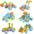 Puzzle Blocks Cultivate Shape Recognition Mechanical Engineering Vehicle Puzzle Blocks. 