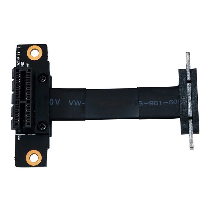 PCIE%20X1%20Riser%20Cable%20Dual%2090%20Degree%20Right%20Angle%20PCIe%203.0%20x1%20to%20x1%20Extension%20Cable%208Gbps%20PCI%20Express%201x%20Riser%20Card%20Ribbon%20Extender%20-%20Image%203