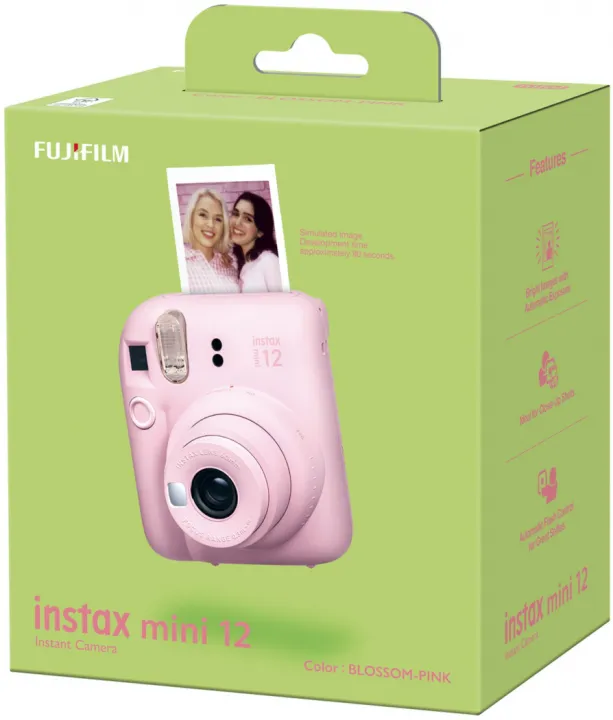 Fujifilm Instax Mini 12 Instant Camera, Pink colour