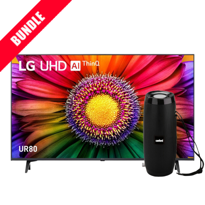Grundig 43 Ultra Hd Smart Tv 43 Vlx 22 Ldl LG 43" Ultra HD 4K Smart LED TV - 43UR8050PSB + Sanford Wireless