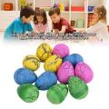 12Pcs/Set Water Hatching Inflation Dinosaur Egg Large Size Colorful Growing Educational For Kid Children ft. 