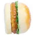 2Pc Realistic Hamburger Lifelike Simulation Fake Hamburger Bakery Display Kids Food Bread Home Decoration. 