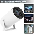 HY300 4K Smart Projector Android 11 Portable Wifi Mini Bluetooth 200Ansi Home Theater for SAMSUNG Apple Phone Movie 1080P. 