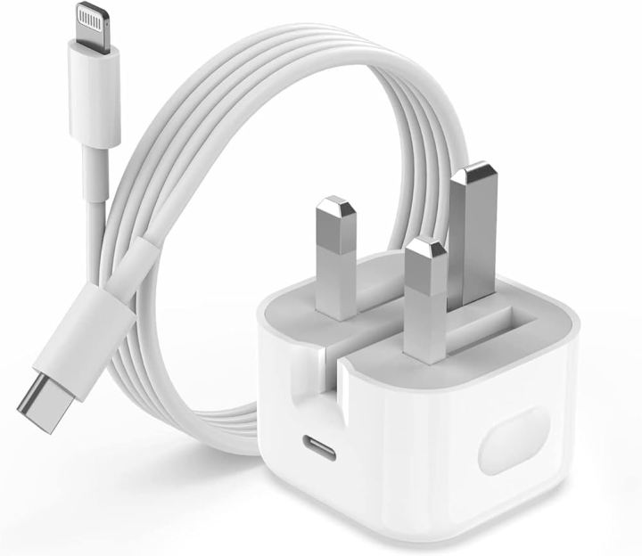 20W USB C Fast Charger for iPhone 14/14 Plus/14 Pro/14 Pro Max/13 12 11 X XR XS SE 2020 8 7 6 6S Mini, Pad Pro, USBC PD Wall Charging Plug UK Type C Power Adapter and Cord