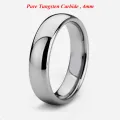 【VisioN Shop】100% Tungsten Ring for couples men and women 4/6/8mm gold color men's and ladies marriage wedding band. 