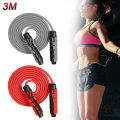 【Low Lrice】3M Heavy Adjustable Weighted Skipping Jump Rope Speed Skipping Rope Fitness Equipment Home Gym Workouts Fitness Boxing Training. 