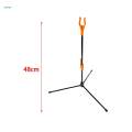 Recurve Holder Bow Tripod 18.9" Height Folding 3 Legs Detachable Supply Bow Rack for Takedown Bow Compound Recurve Bow. 