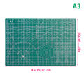 A3 Self Healing Cutting Mat Double-sided Non-slip PVC Cutting Board with Grid Lines Angles Design 3mm Thickness for Scrapbooking Art & Craft Projects. 
