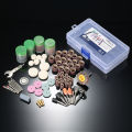 KOGEEK 196pcs 1/8" Shank Rotary Tool Accessories Set Sanding Grinding Brushing Polishing Bits Accessory Kit with Storage Box for Dremel Grinder. 