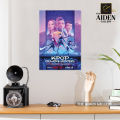 KPop Demon Hunters (2025) Movie Poster A3 Size (29.7 cm x 42 cm) Unframed Poster Print Wall Décor. 