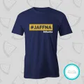 Jaffna blue Tshirt  unisex  men  women  tees  designer tees  crew neck  silver white  red  blue  black. 