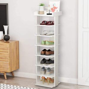Shoe Cabinet / 8-Layer  Shoe Rack/ Creative Wood Space Saving Wardrobe Storage Rack - SR600Multi-layer Shoes Stand Organizers Cabinet