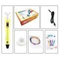 3D Printing Pen Arts Printer Set PLA Filament Drawing Kids Creative Toy Gift 36M PLA Filaments +USB 3D Pens. 