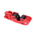 Circuit Breaker Lock Aluminum Alloy PP Circuit Breaker Lockout Convenient Threaded Screw Handwheel Effort Saving for 120-240V. 