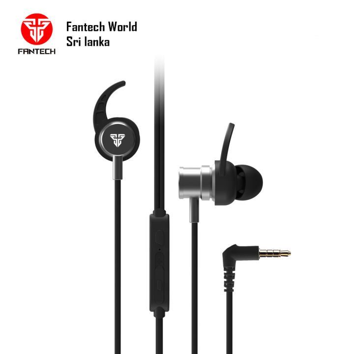 Fantech Eg3 Wired Earbuds Black