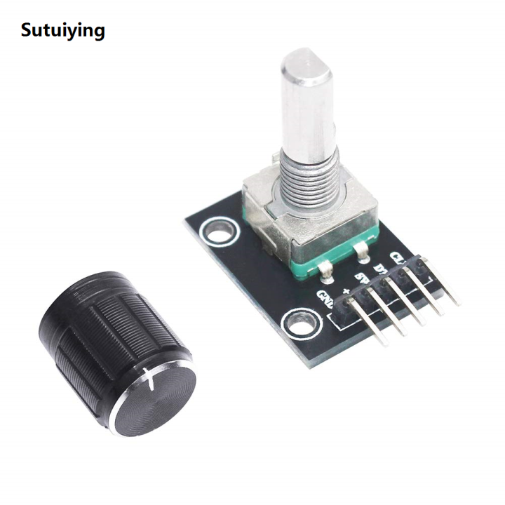 Sutuiying Hot Selling 5pcs 360 Degree Rotary Encoder Module KY-040 ...