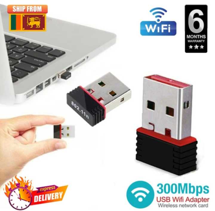 Wireless WiFi Adapter 802.IIN 300Mbps Mini USB wifi adapter USB 2.4 Wifi Receiver