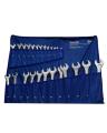 Combination Spanner Wrench Set - 25 Pcs - GRAND - 6-32mm - Satin - Satin Finish. 