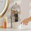 Makeup Brush Holder Eye Shadow Storage Box Luxury Clear Waterproof Cosmetics Holders Make up Brushes Container for Desk Table Vanity Dresser. 