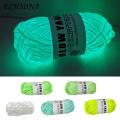 ECHIDNA Crochet Luminous Yarn Soft Hand Knitting Carpet Sweater Hat Thread. 