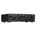 USB Audio Interface Sound Card RHM 2 In 2 Out Audio Interface Sound Board MD22-5 - black. 