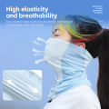WEST BIKING Photochromic Sun Protection Balaclava Summer Cycling Headwear Face Mask Bicycle Motorcycle Cooling Sport Gear. 