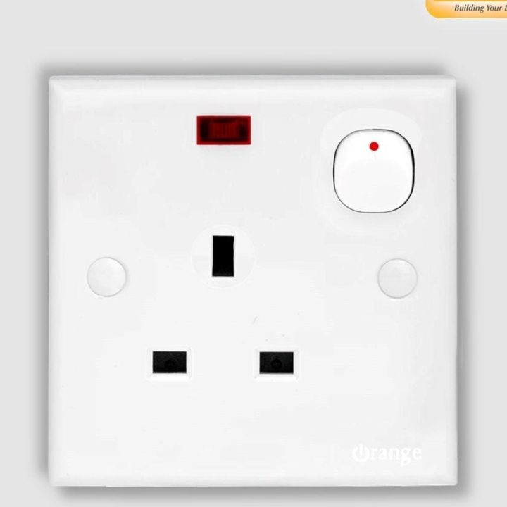 13A SWITCHED SOCKET OUTLET NEON