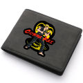 2024 Cobra Kai Movie Men's Wallet New Popular Leather ID Card Credit Card Business Card Holder Zipper Wallet Foldable Coin Purse. 