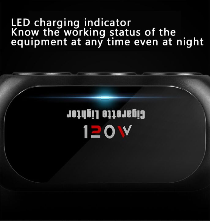 3%20Socket%20USB%20Car%20Charger%20Dual%20USB%20Car%20Fast%20Charger%20120W%2012V%2024V%20Car%20Charger%20Adapter%20-%20Image%203