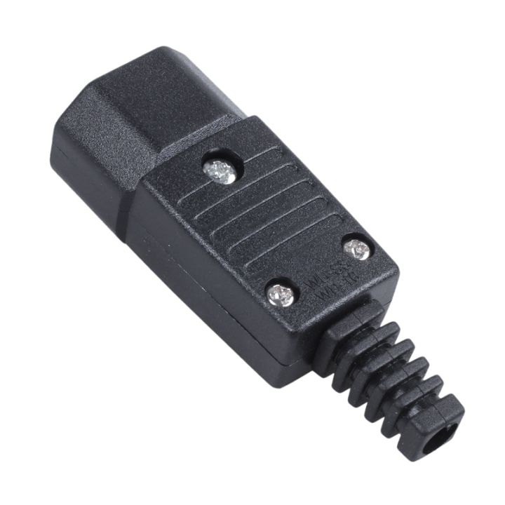 2X%20Black%20IEC-320%20C14%20Male%20Plug%20AC%20Power%20Inlet%20Socket%20Connector%20250V%2010A%20-%20Image%204