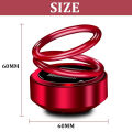 Car Air Freshener Solar Car Perfume Fragrance Auto Rotation Air Aromatherapy Flavoring Cars Parfum Car Interior Decoration color Red. 