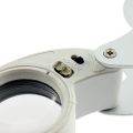 Gem Jewellery Checking LED Lens / 40x Magnifier Lens With / Gem Loupe / Best Zooming For Gem Inclusions. 