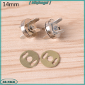 【ZOSR】 10pcs Magnetic Snap Handbag Purse Clasp Button Bag Accessories Parts Bag Button. 
