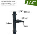 Agriculture Irrigation Venturi Fertilizer Injector Set 1/2" 3/4" 1" 1.5inch Thread Greenhouse Irrigation Fitting Ozone Injector. 