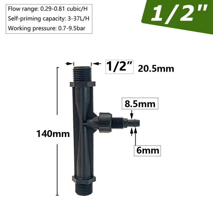 Agriculture%20Irrigation%20Venturi%20Fertilizer%20Injector%20Set%201/2"%203/4"%201"%201.5inch%20Thread%20Greenhouse%20Irrigation%20Fitting%20Ozone%20Injector%20-%20Image%204