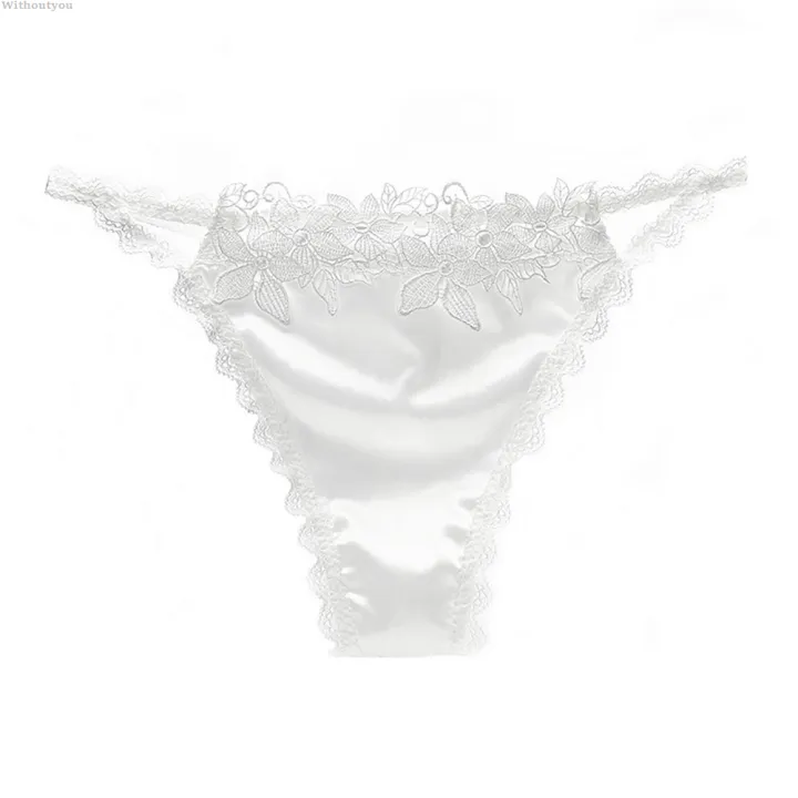 Withoutyou%20Lingerie%20bikini%20panties%20ladies%20hollow%20low%20rise%20shorts%20shiny%20briefs%20Hot%20Selling%20ladies%20satin%20lace%20thong%20silky%20soft%20solid%20color%20underwear%20-%20Image%202
