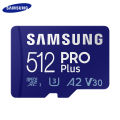 ♥COD+100% original Spot goods Samsung Pro Plus Memory Card 512GB 256GB 128GB U3 V30 A2 High Speed Level 10 TF Card UHS-I 64GB U1 A1 V10 EVO Plus Micro SD card. 