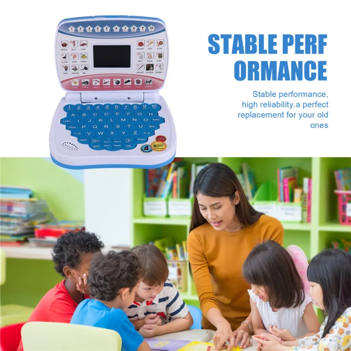 Learning%20Machine%20Laptop%20Computer%20Child%20Language%20Education%20Toys%20Blue%20-%20Image%203