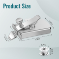Magnetic Seam Guide for Sewing Machine with Clip Seam Guide Sewing Supplies Attachments Seam Guide+ Bobbin Silver 3Piece. 