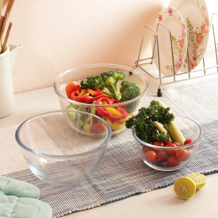 Lucky Glass Chef's Bowl Cereal Bowl 6Pcs Salad Souse Bowl 200ml