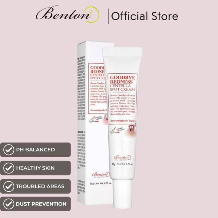 Benton - Goodbye Redness Centella Spot Cream 15g