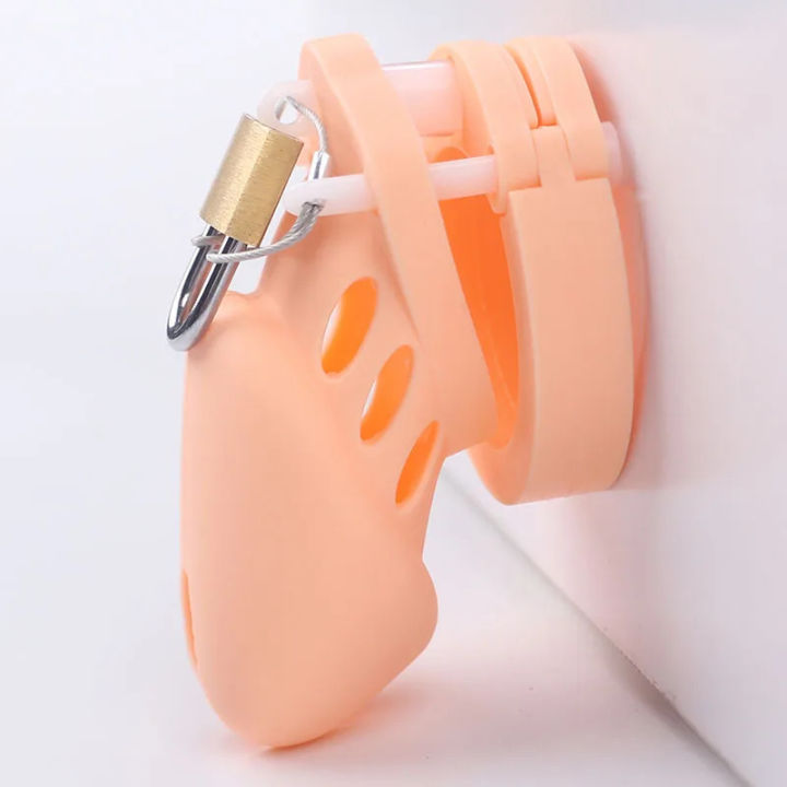 18+%20Silicone%20Chastity%20Cage%20Male%20%20Lock%20With%205%20%20Rings%20%20Toys%20For%20Sissy%20Men%20Femboy%20Stretcher%20BDSM%20%20%20Urethral%20Device%20Sex%20Toys%20-%20Image%206