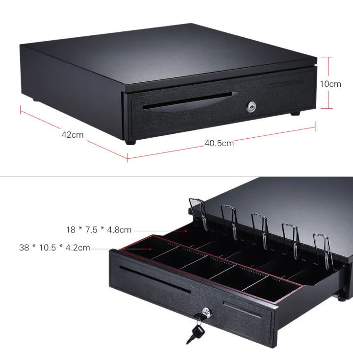 Heavy%20Duty%20Electronic%20Cash%20Drawer%20Box%20Case%20Storage%205%20Bill%205%20Coin%20Trays%20Check%20Entry%20Support%20Auto%20Manual%20Open%20Key-lock%20RJ11%20for%20Epson%20Star%20POS%20Printer%20Money%20Register%20-%20Coin%20Tray%20Adjustable%20Moveable%20-%20Image%208