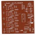 5 Way AC Flasher Using 555 and CD 4017 + BT 138 Triac PCB Board Only Production Diy Kit. 
